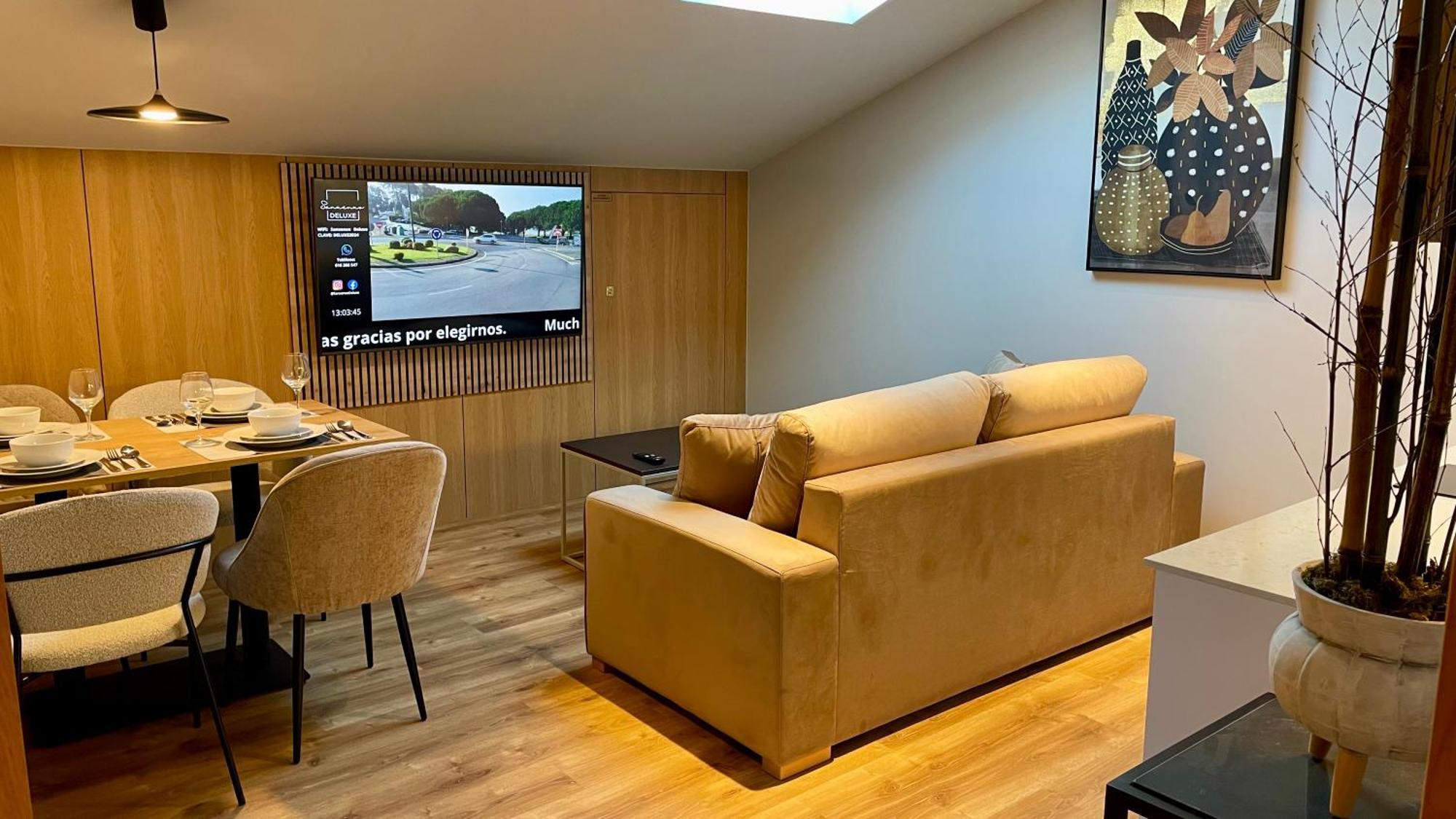 Sanxenxo Deluxe Apartamentos Luaran gambar