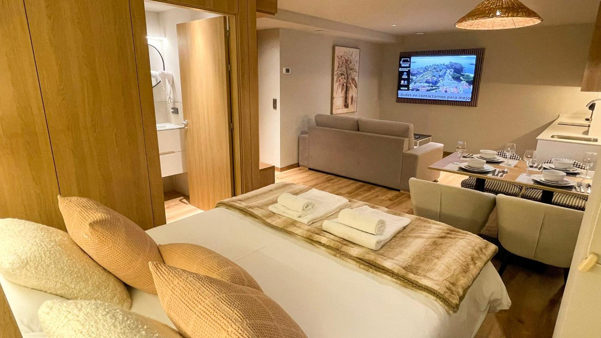 Sanxenxo Deluxe Apartamentos Luaran gambar