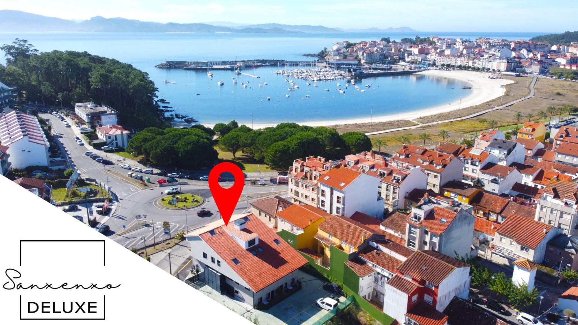 Sanxenxo Deluxe Apartamentos Luaran gambar