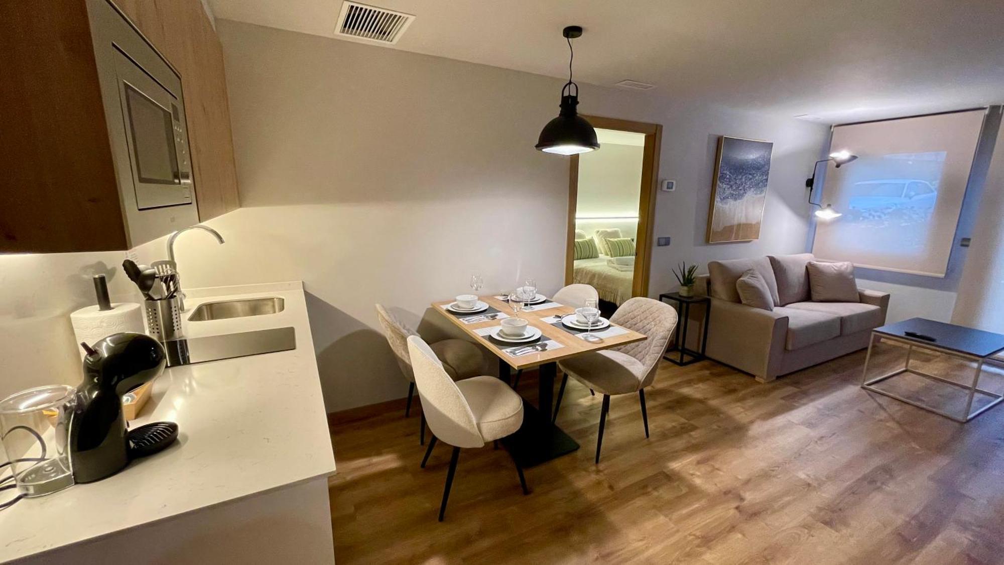 Sanxenxo Deluxe Apartamentos Luaran gambar