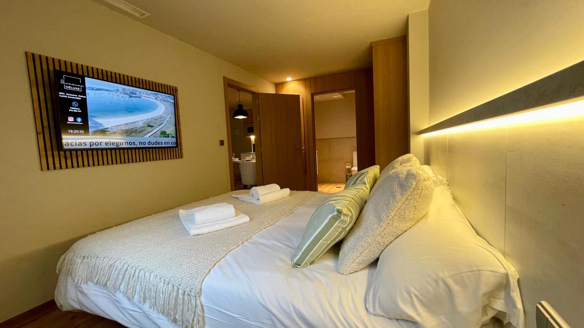Sanxenxo Deluxe Apartamentos Luaran gambar