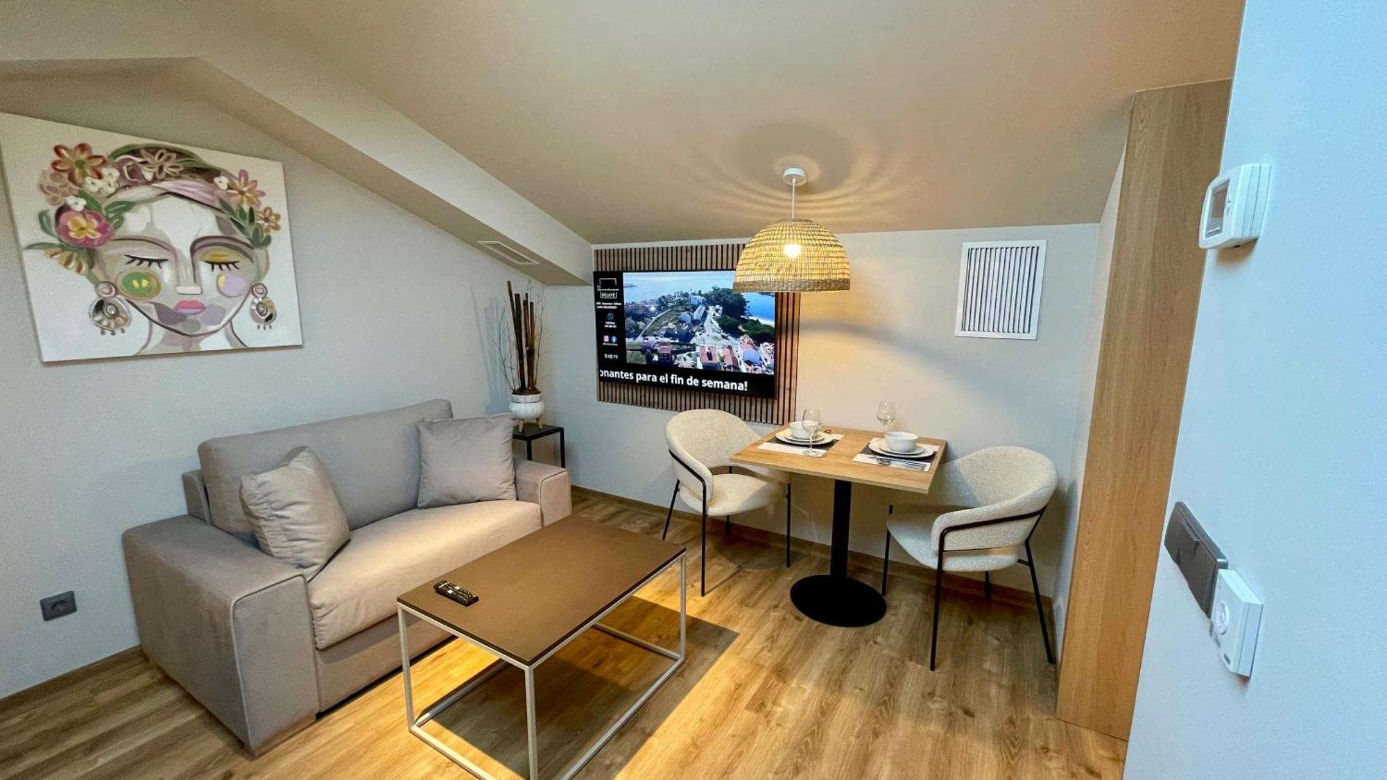 Sanxenxo Deluxe Apartamentos Luaran gambar